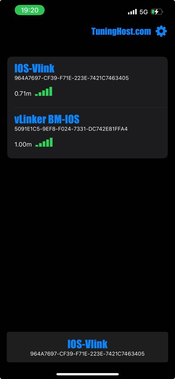 TuningHost iOS vLinker